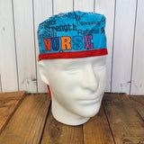 Handmade Buttoned Scrub Caps - A Nurse is...