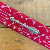 Handmade Wristlet Keychain - Red Arrows