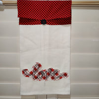 Plaid Love Towel