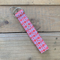 Handmade Wristlet Keychain - All Connected