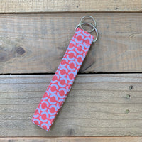 Handmade Wristlet Keychain - All Connected