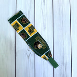 Handmade Buttoned Headbands - Baylor Bears