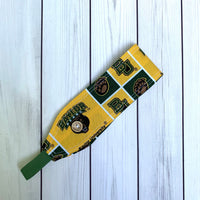 Handmade Buttoned Headbands - Baylor Bears