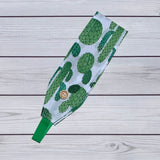 Handmade Buttoned Headbands - Cactus